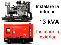 generator curent trifazat 13 kva